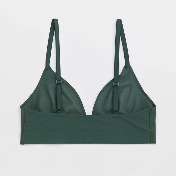 NWT Aerie SMOOTHEZ Mesh Bralette Sycamore Womens Size Extra Small - Picture 5 of 10